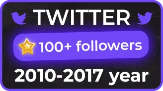๐ฅ PREMIUM OLD TWITTER ACCOUNTS 100+ FOLLOWERS | 2007โ2017 | READY TO USE ๐ฅ - โญ OLD TWITTER 100+ | 2007-2014 YEAR| Ready to Use ๐