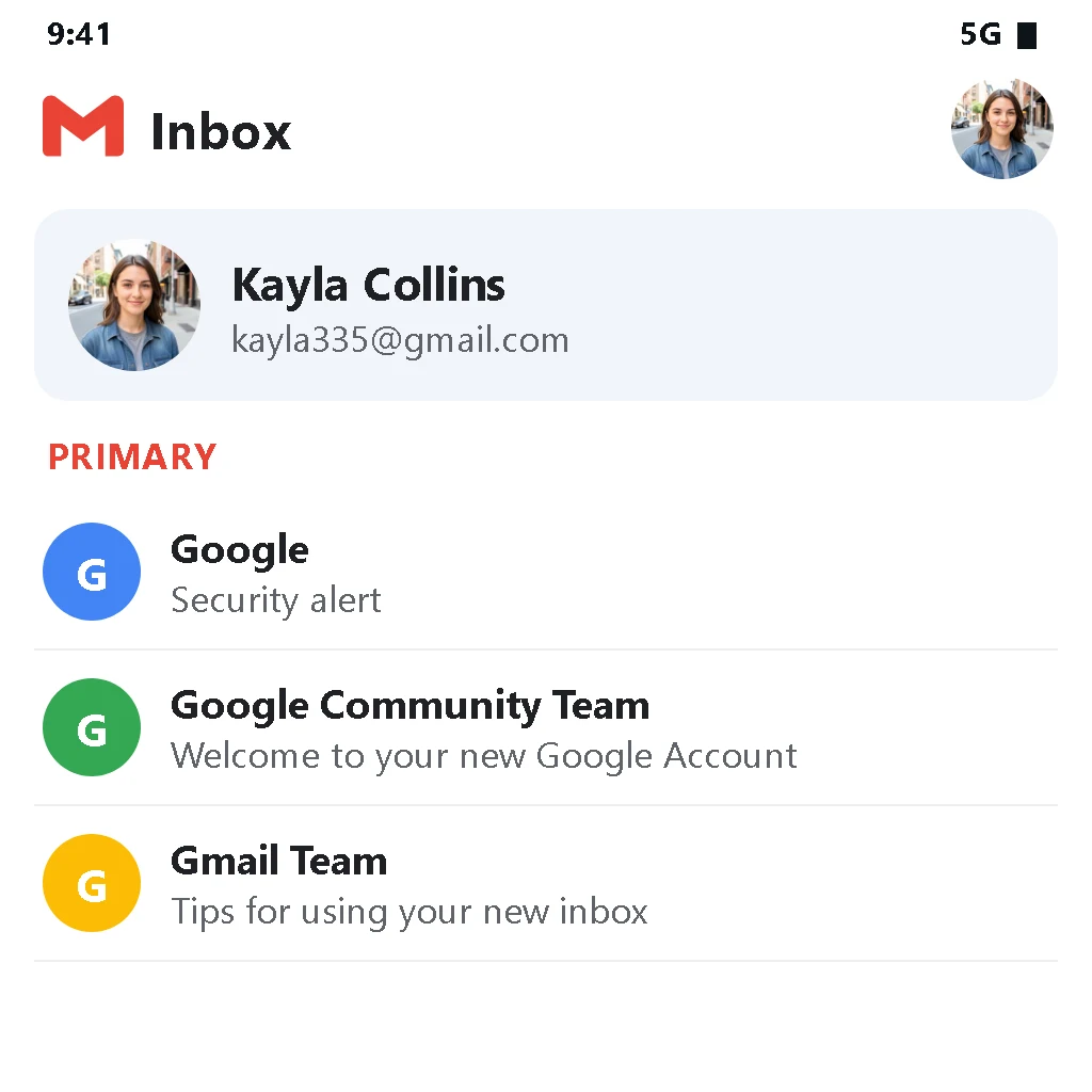 Gmail 10 Mins – For Google & Google Play